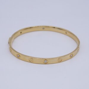 BRACCIALE RIGIDO LOVE 6 PIETRE – CARTIER