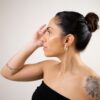 ORECCHINI A CERCHIO CON PIETRE - immagine 3