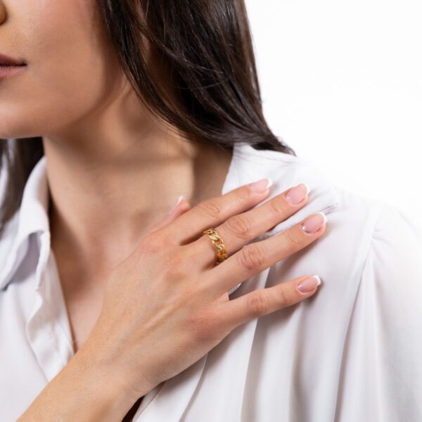 ANELLO A CATENA GRUMETTA - immagine 3