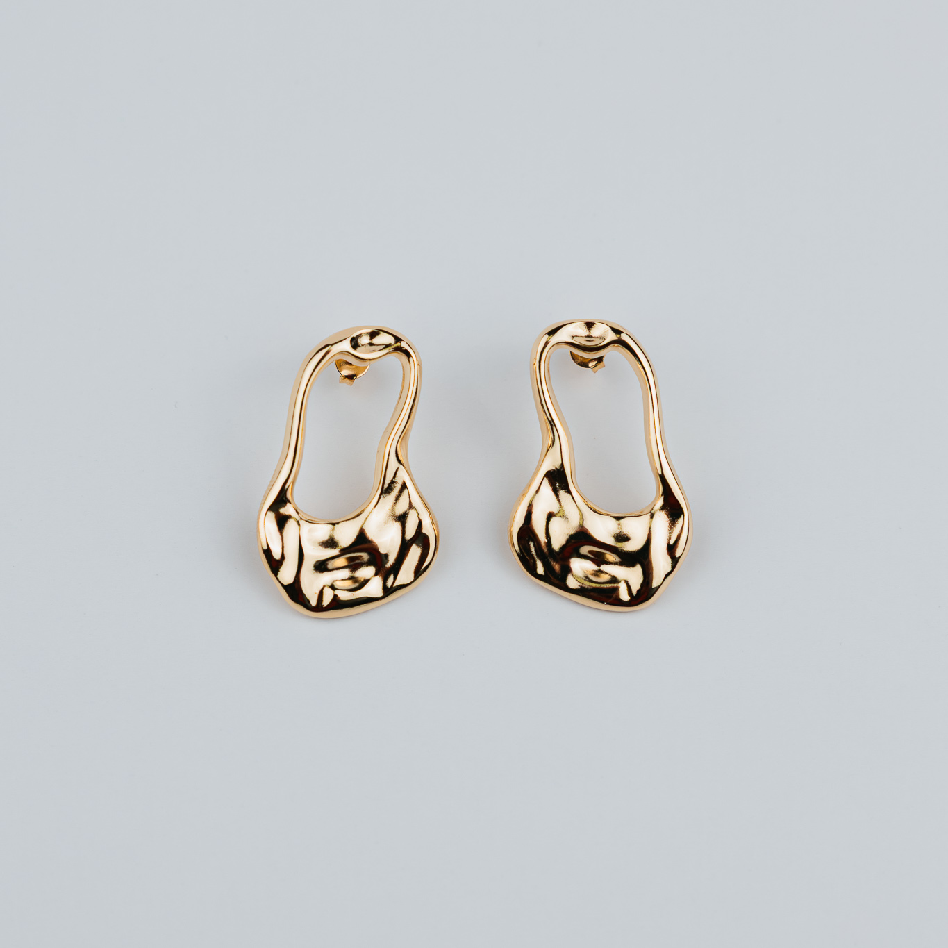 ORECCHINI FORMA ORGANICA