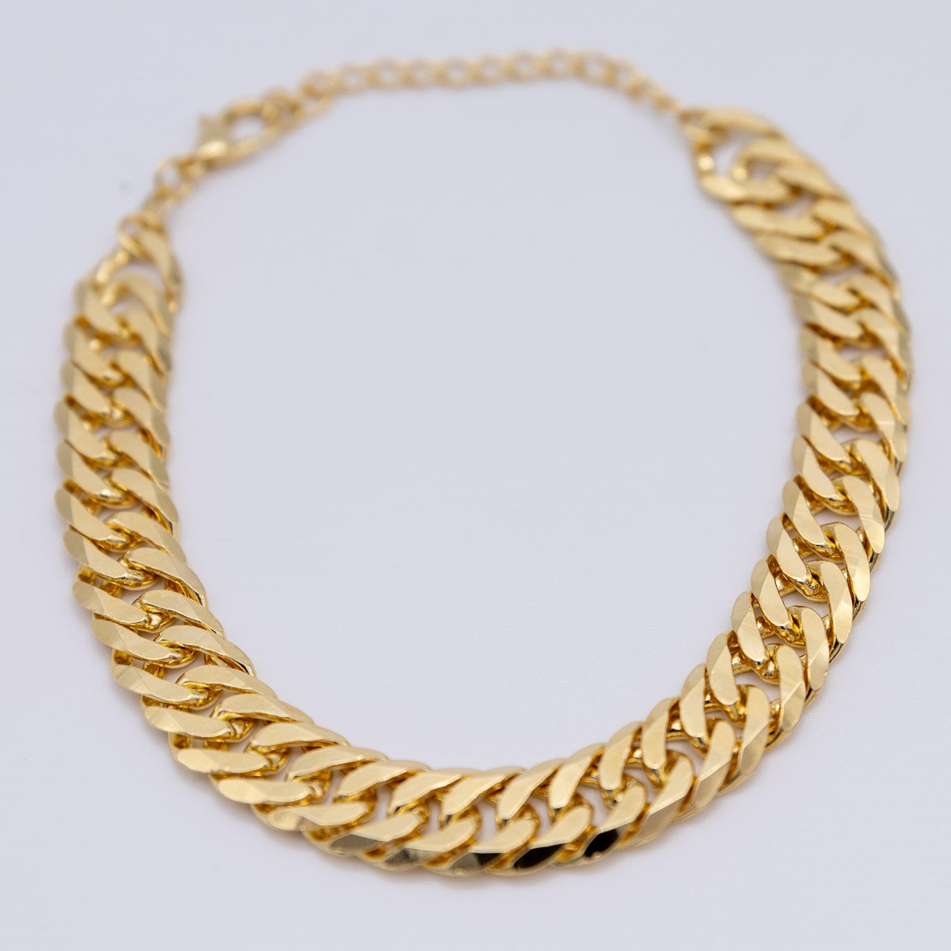 BRACCIALE A CATENE SPESSE 18