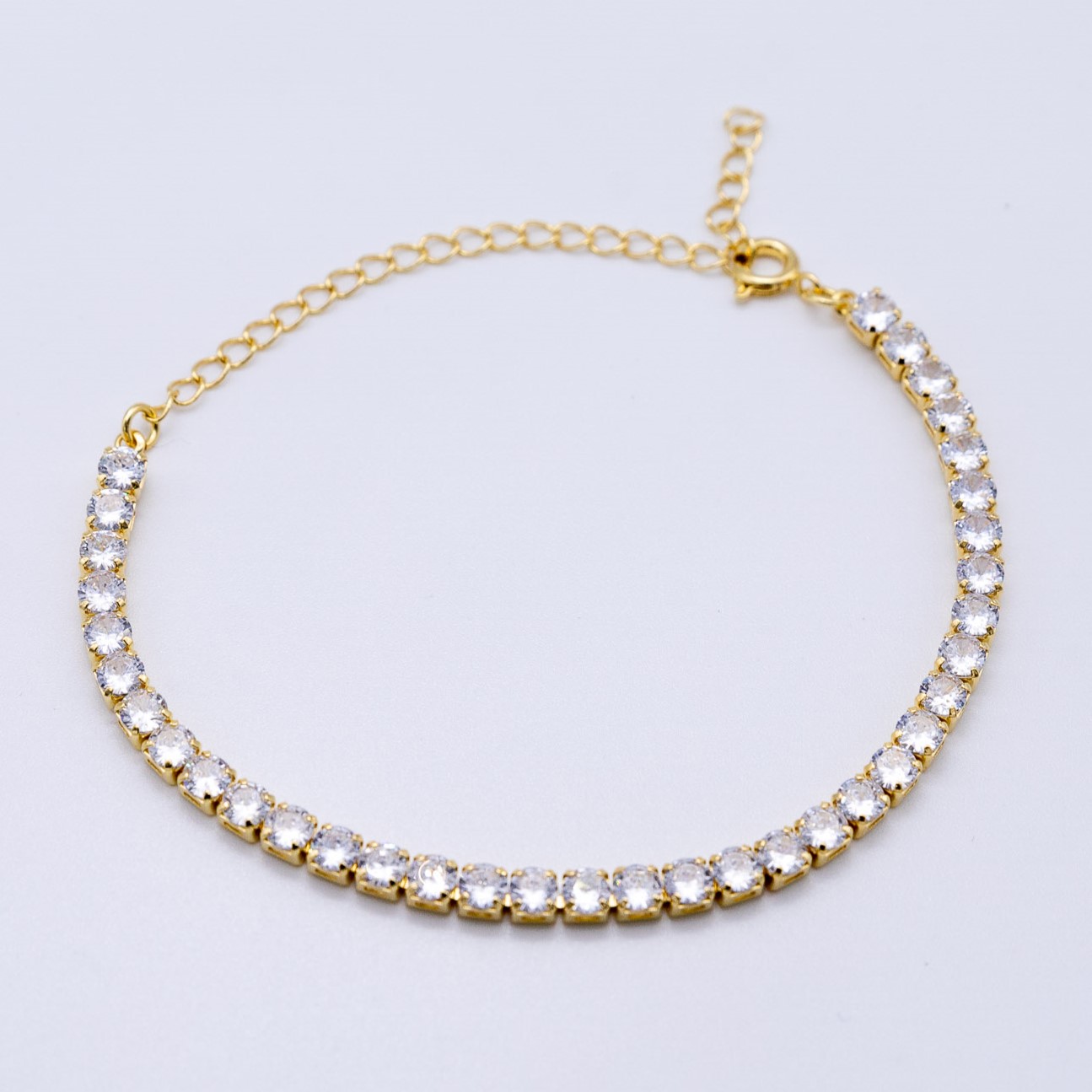 BRACCIALE TENNIS CON ZIRCONI