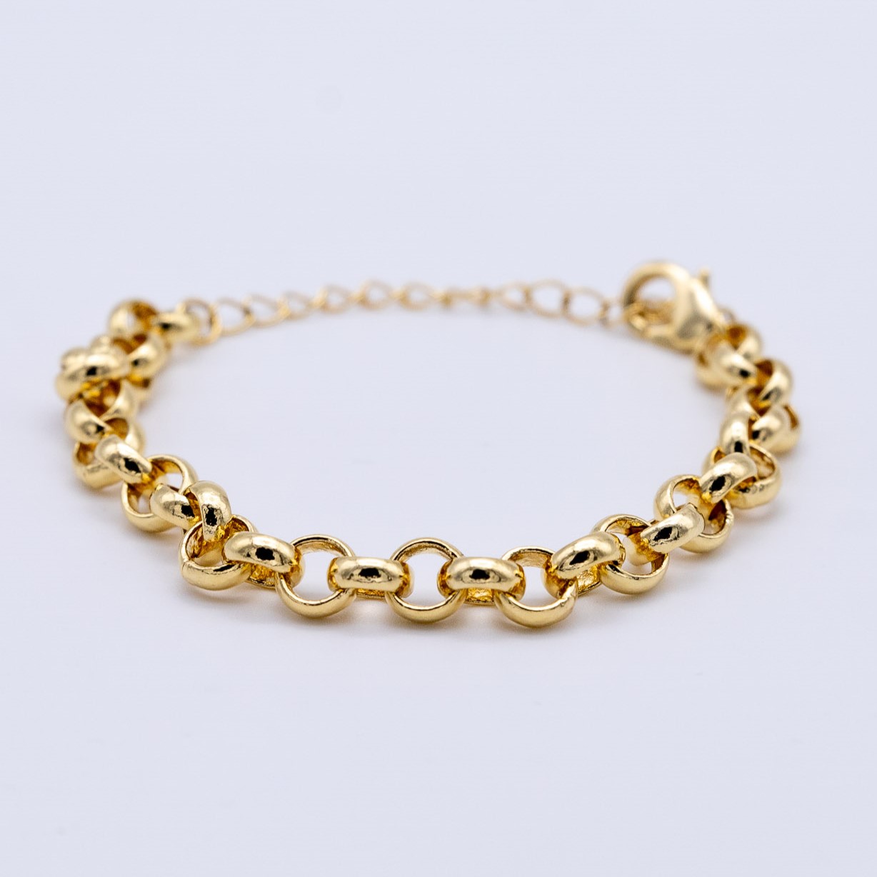 BRACCIALE CON CERCHI INTRECIATE 