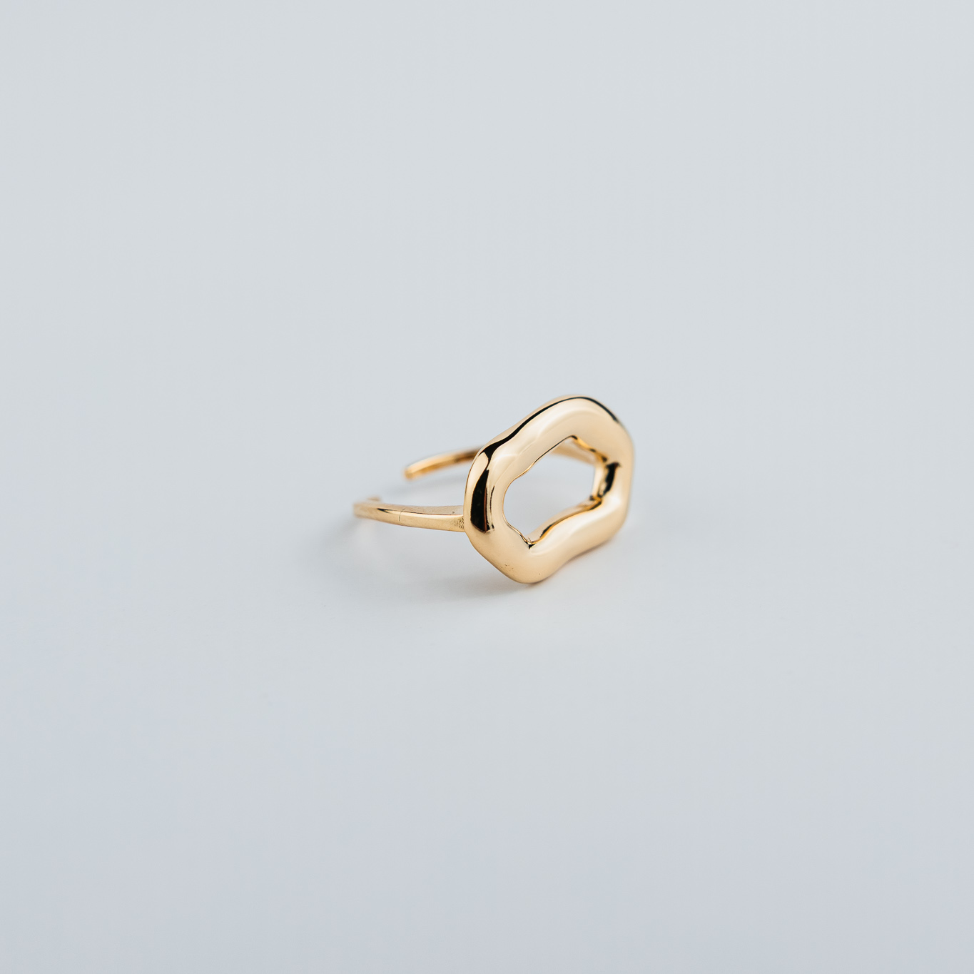 ANELLO FORMA ORGANICA RETTANGOLARE