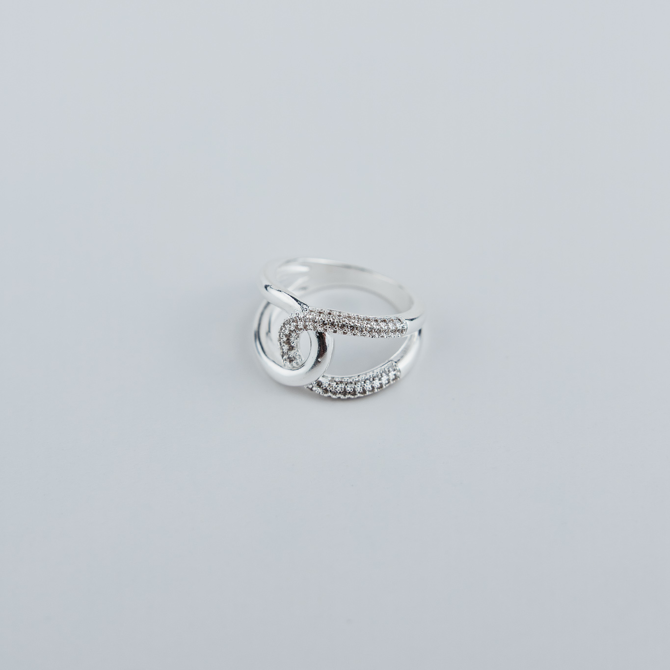 ANELLO A CATENA CRISTALLATO