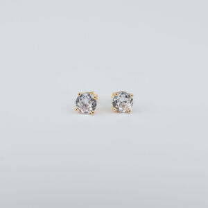 ORECCHINI PUNTO LUCE CRISTALLO A FORMA ROTONDA