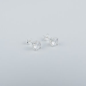 ORECCHINI PUNTO LUCE CRISTALLO A FORMA ROTONDA