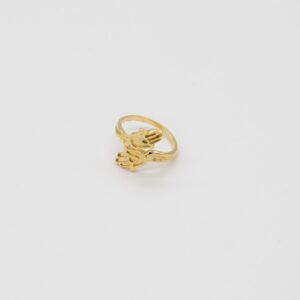 ANELLO A DITO CON DUE MANI