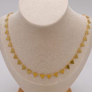 COLLANA CHOKER A TRIANGOLI