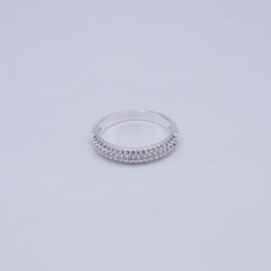 ANELLO FASCIA A ZIRCONI