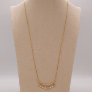 COLLANA CON PUNTI LUCE PENDENTI