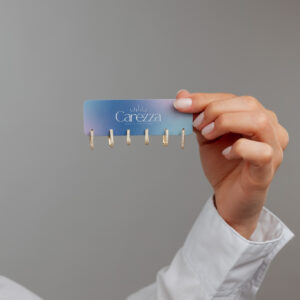 ORECCHINI TRIO A CERCHIO RETTANGOLARE CRIVELLATO