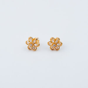 ORECCHINI FIORE CON ZIRCONI