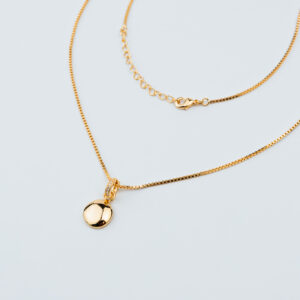 COLLANA MEDAGLIA LISCIA