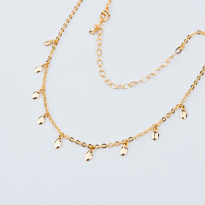 CHOKER CON MEDAGLIE LISCE