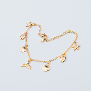 BRACCIALE DA SPIAGGIA CON CIONDOLI PENDENTI