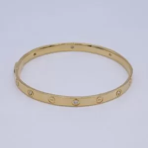 BRACCIALE RIGIDO LOVE 6 PIETRE – CARTIER